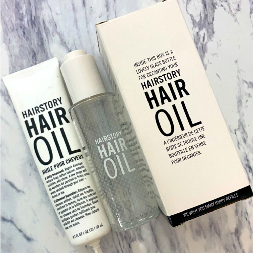 NEW Hairstory hair oil